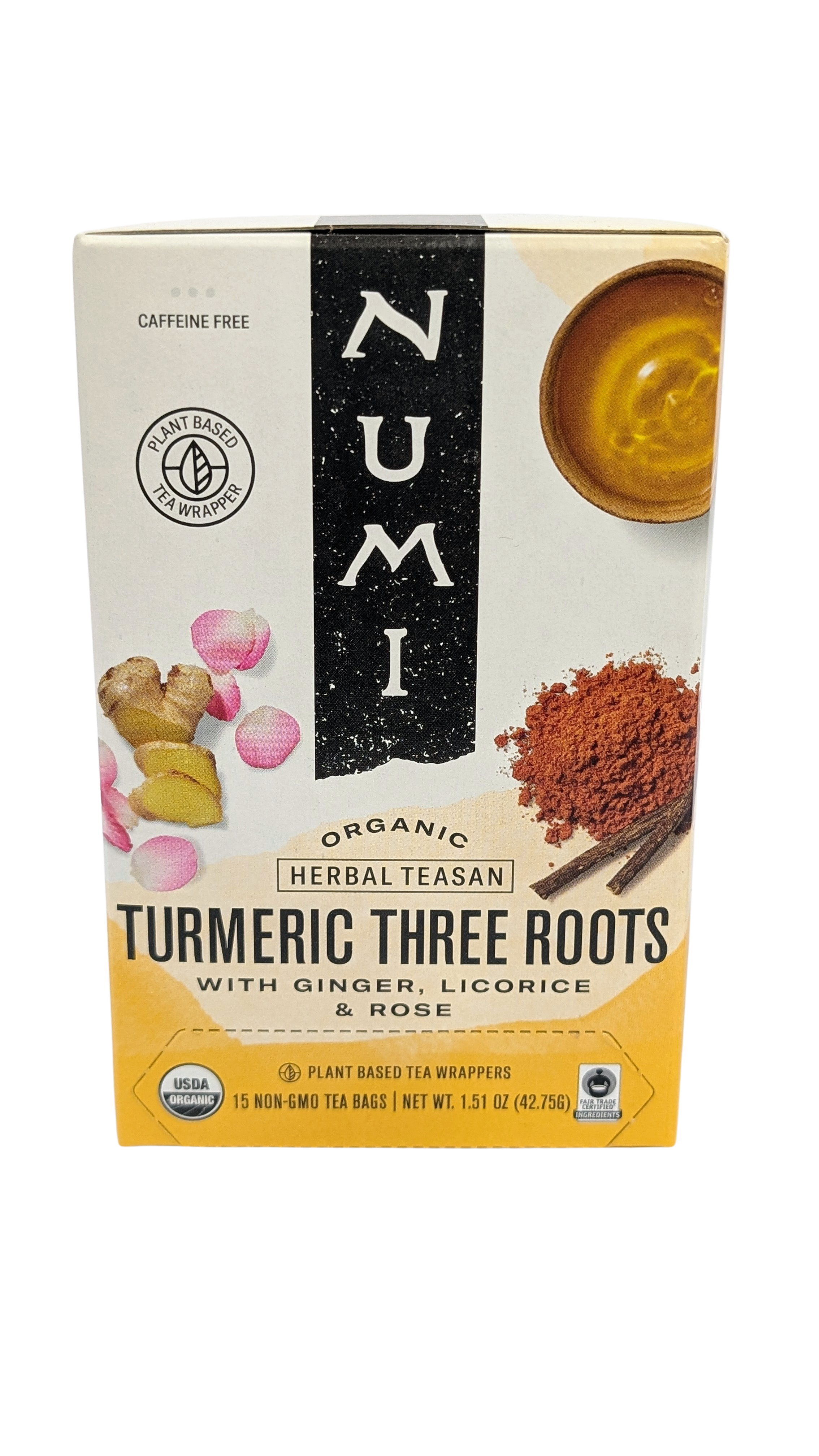 Turmeric Tea Three Roots Organic