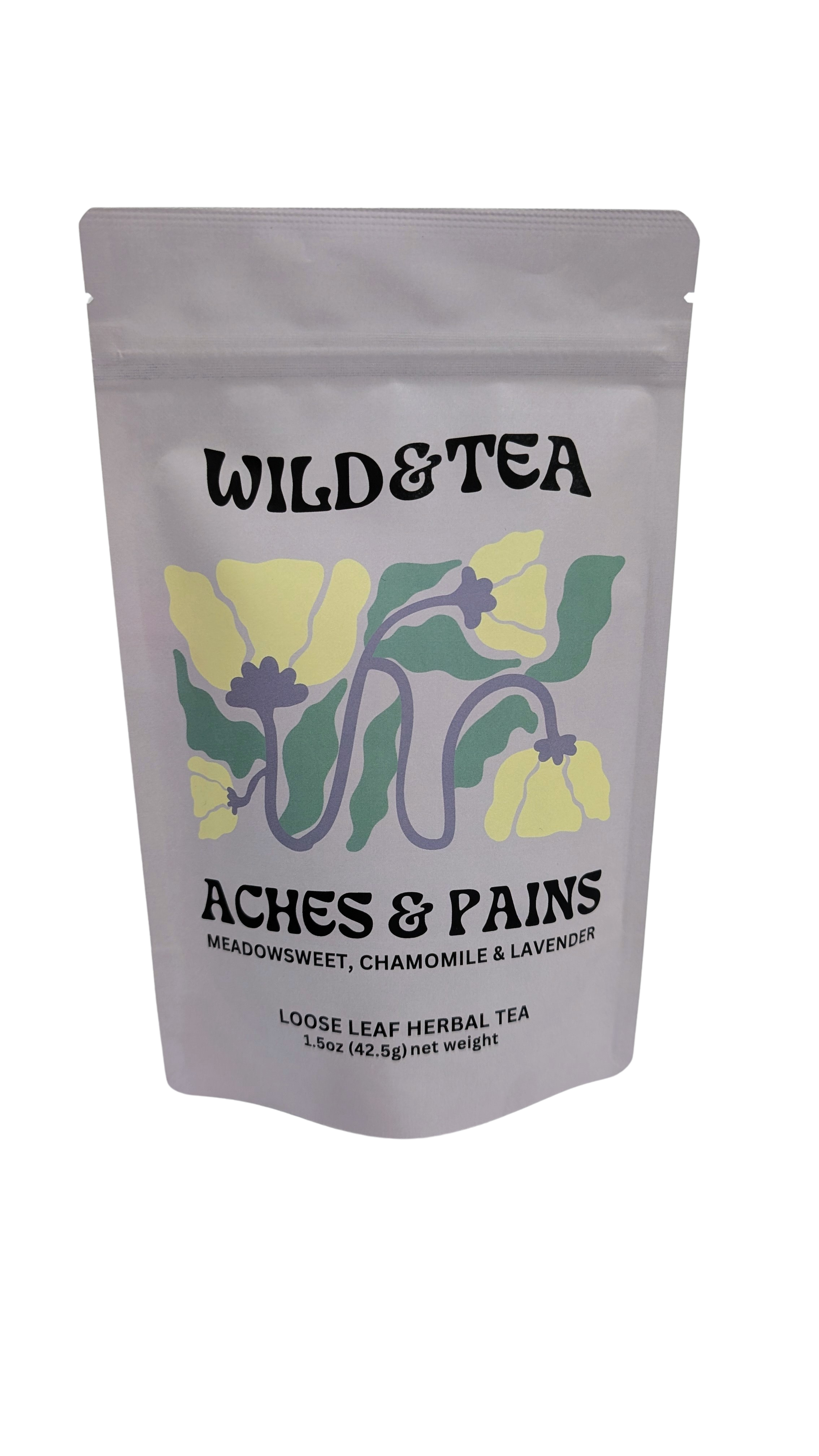 Wild And Tea Aches And Pains Loose Leaf Tea 2 Oz