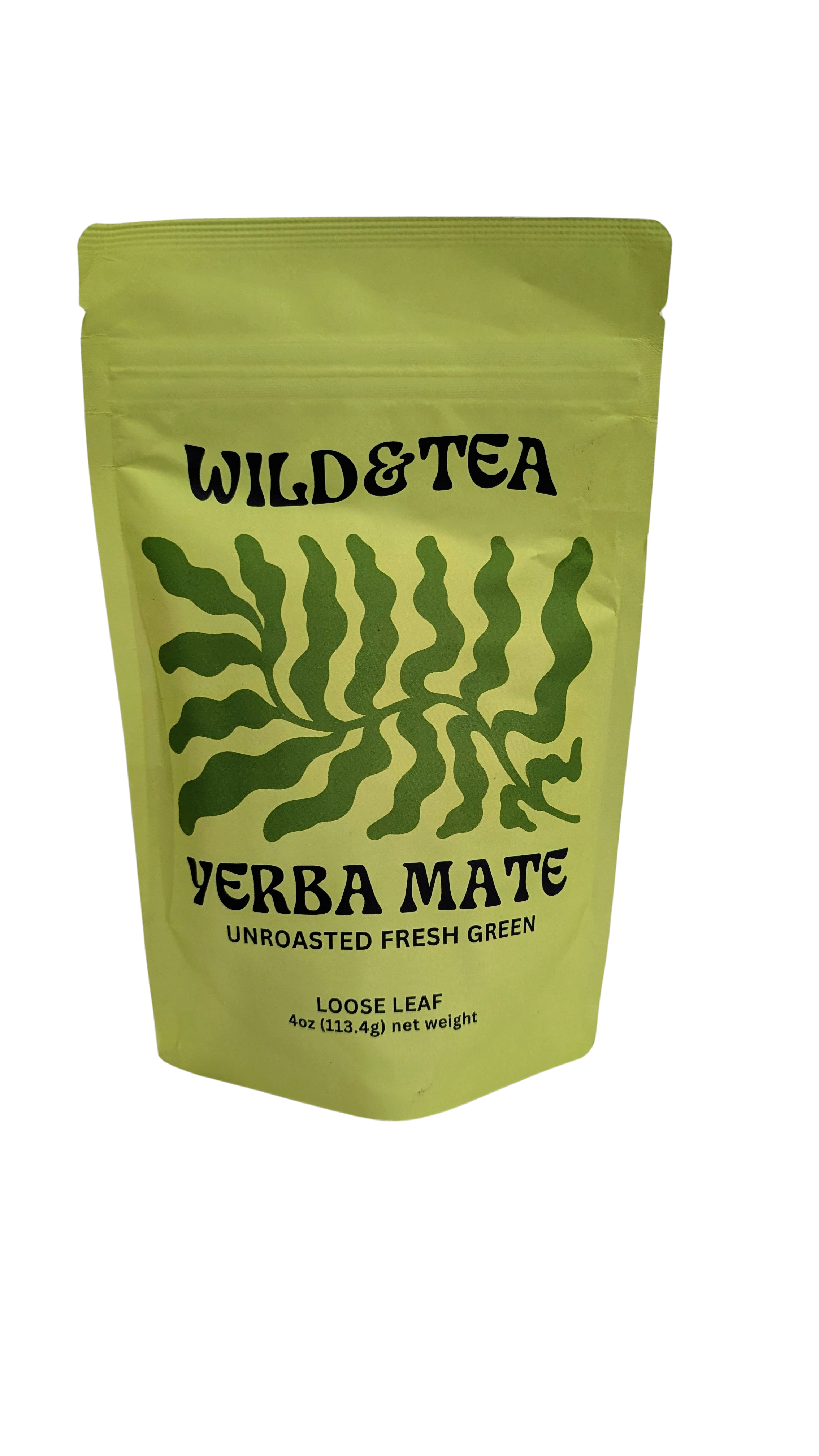 Wild And Tea Yerba Mate Loose Leaf Tea 2 Oz