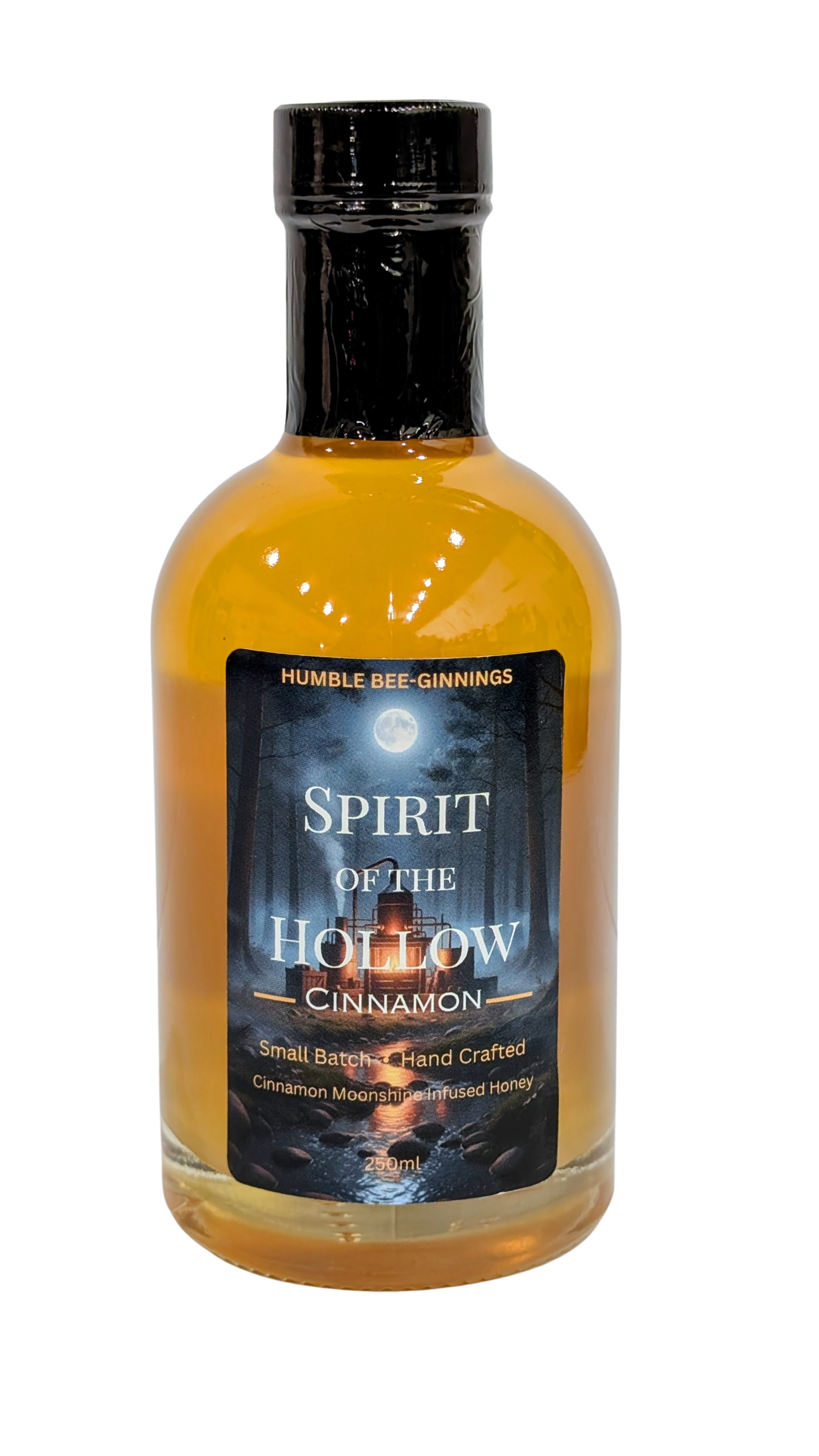 Spirit of the Hollow Cinnamon Moon Shine Honey