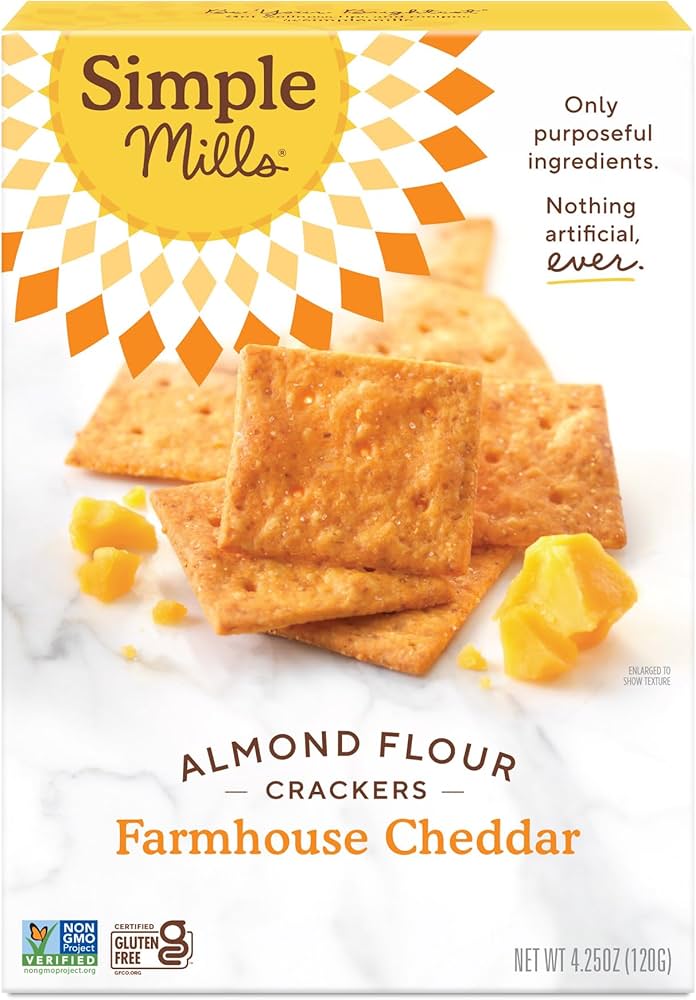 Cracker Farmhouse Cheddar Almond Flour