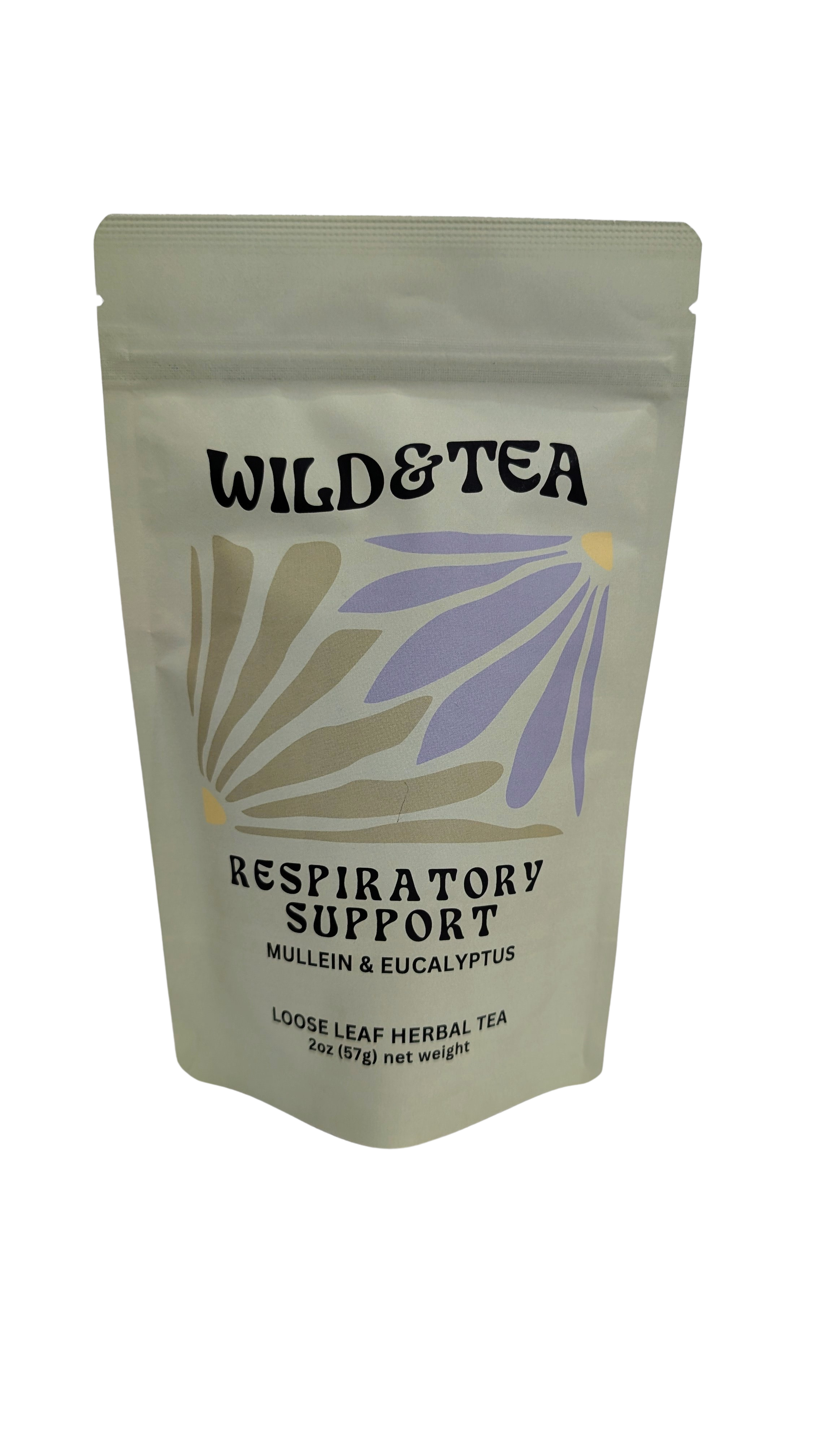 Wild And Tea Respiratory Support Loose Leaf 2 Oz