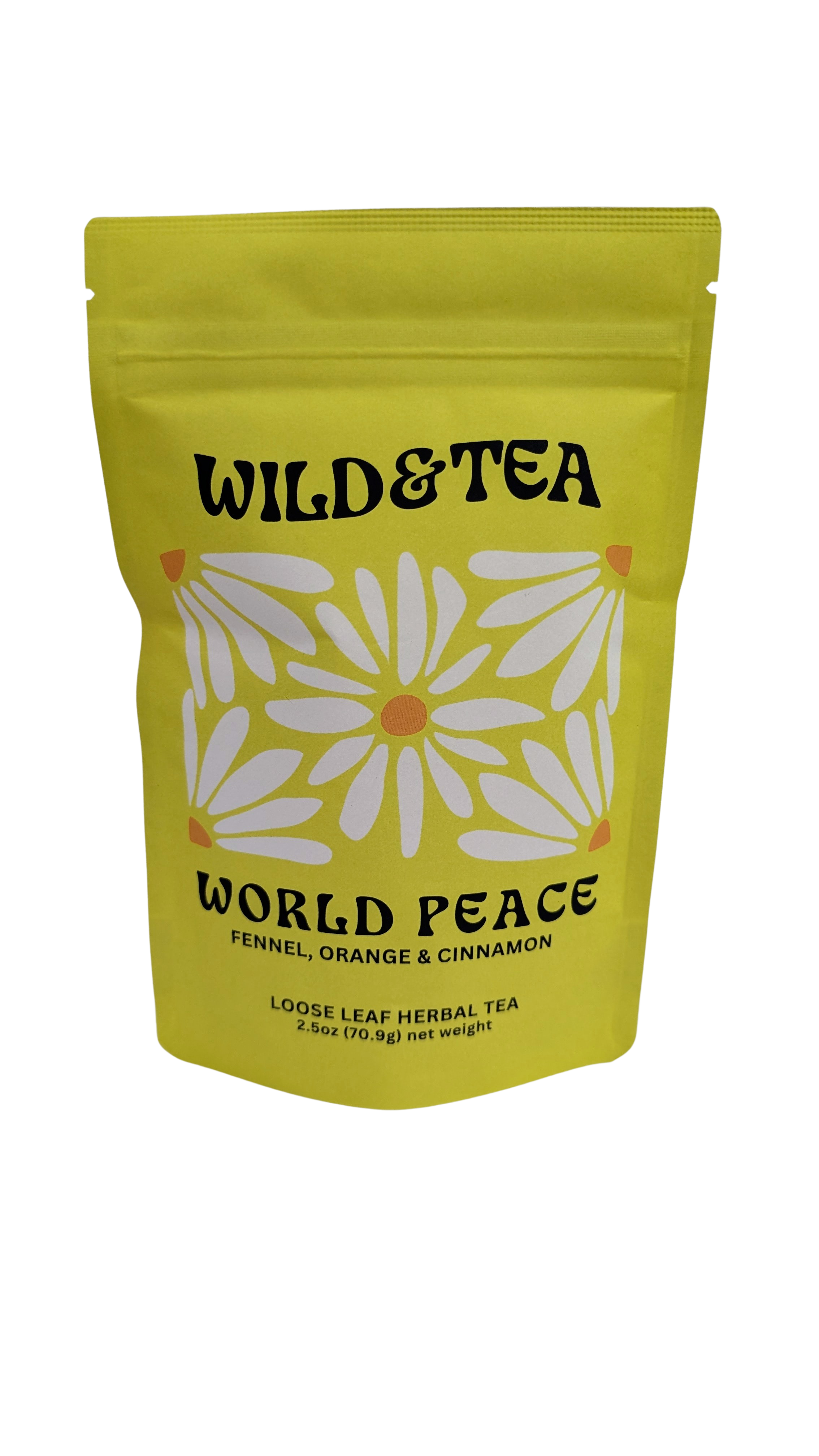 Wild And Tea World Peace Fennel Orange And Cinnamon 2 Oz