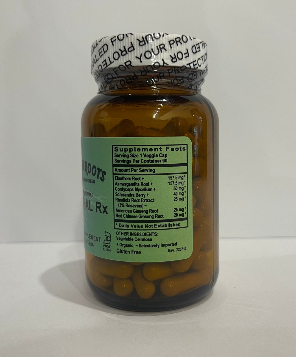 Healthy Roots Adrenal Rx 90 veggie caps