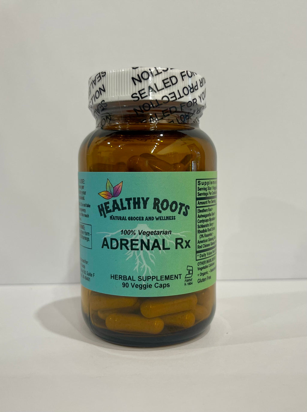 Healthy Roots Adrenal Rx 90 veggie caps
