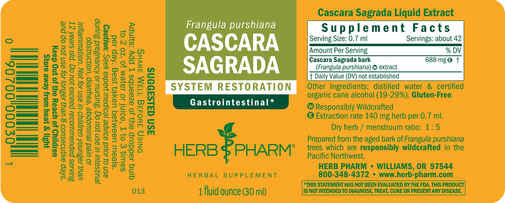 Cascara Sagrada Extract