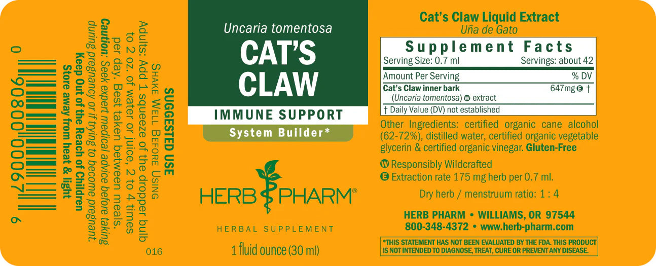 Cats Claw Extract (Una De Gato)