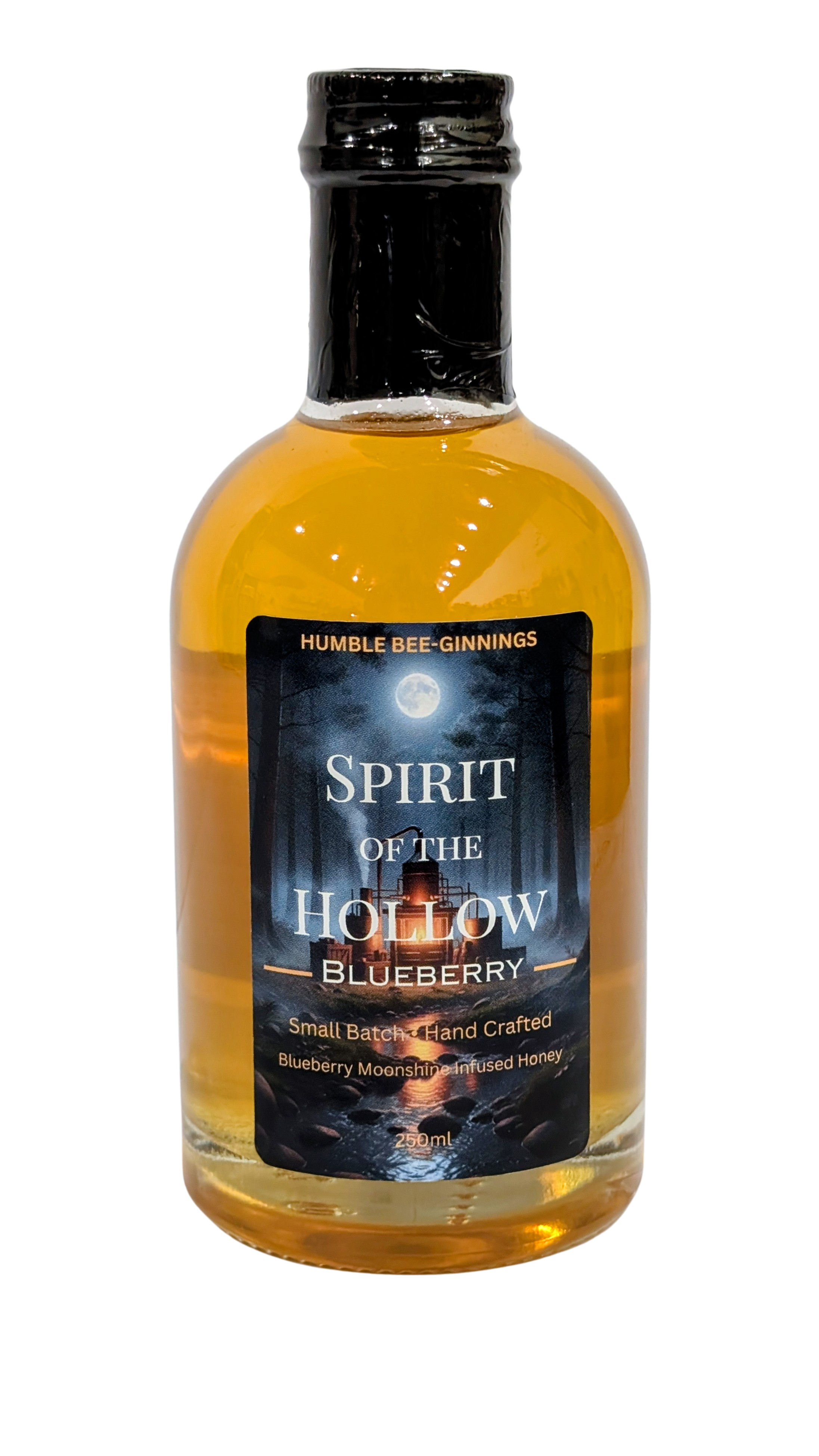 Spirit of the Hollow Blueberry Moonshine infused Honey