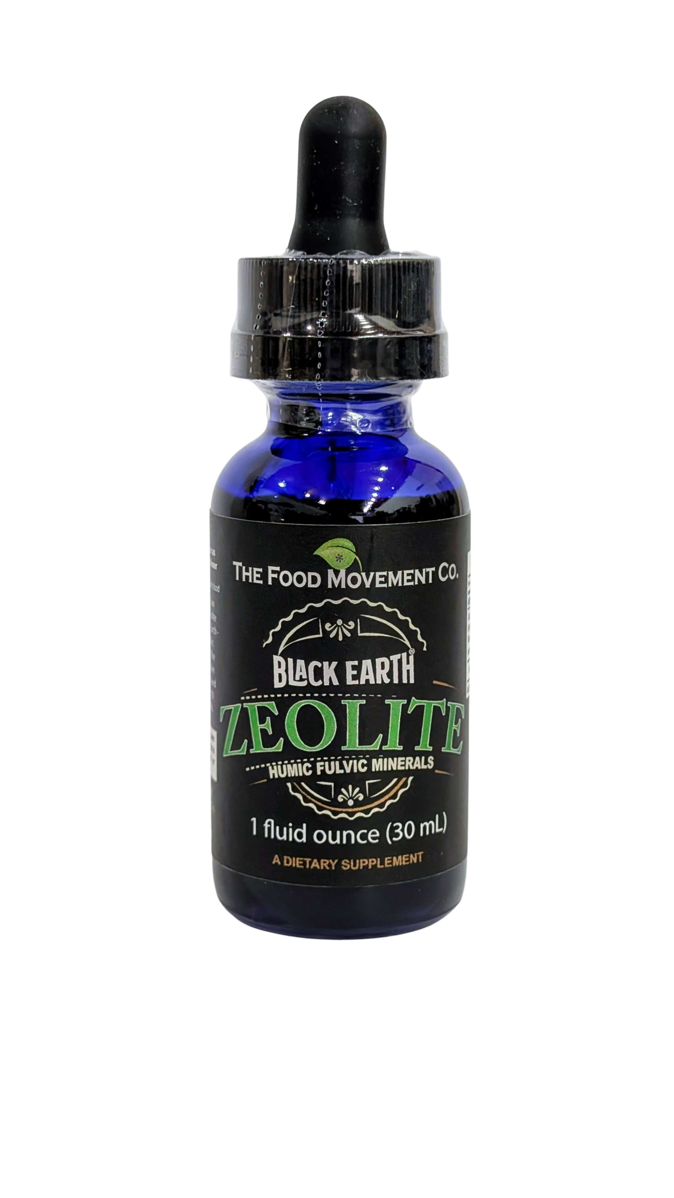 Black Earth Zeolite 1oz Dropper