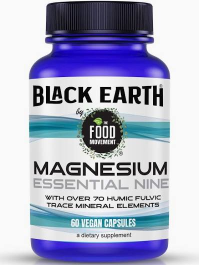 Black Earth Magnesium Essential Nine 60 vegan Capsules