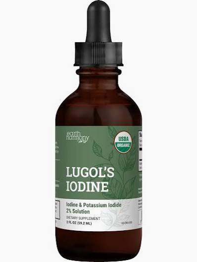 Earth Harmony Lugol's Iodine 2 fl oz