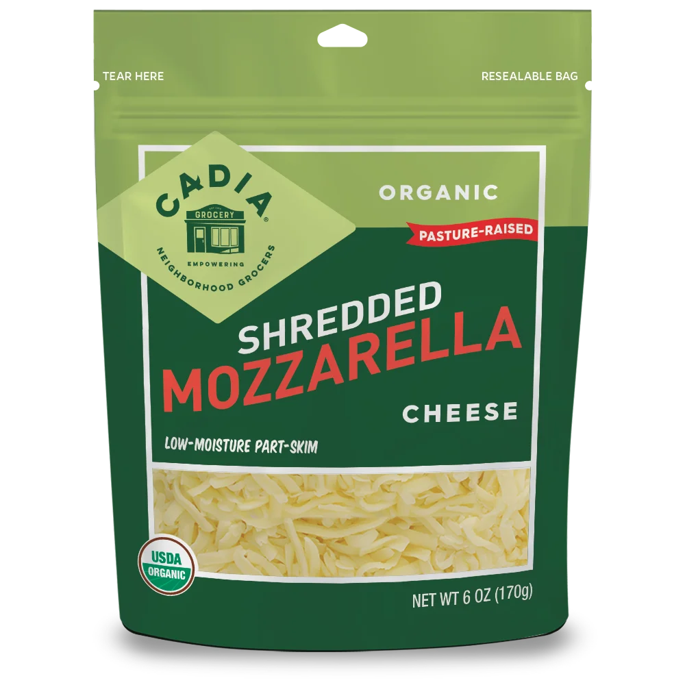 Cheese Shredded Mozzarella Organic