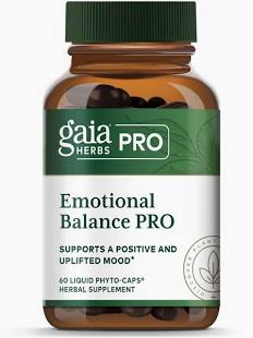Gaia Herbs Emotional Balance PRO 60 liquid phyto-caps