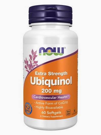NOW Extra Strength Ubiquinol 60 softgels