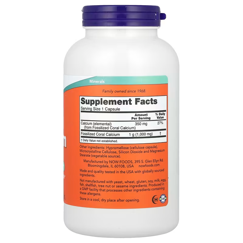 Now Coral Calcium 100 capsules
