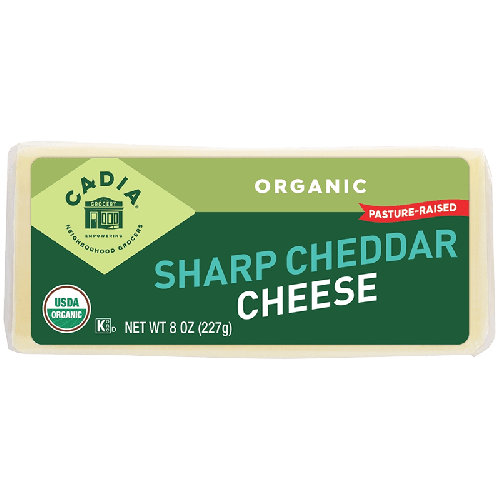Cheese Cheedar Sharp Organic