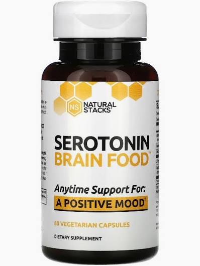 Natural Stacks Serotonin 60 Vegan Capsules