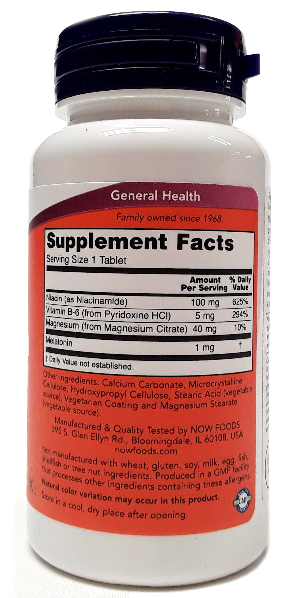 Now Melatonin 100 tablets