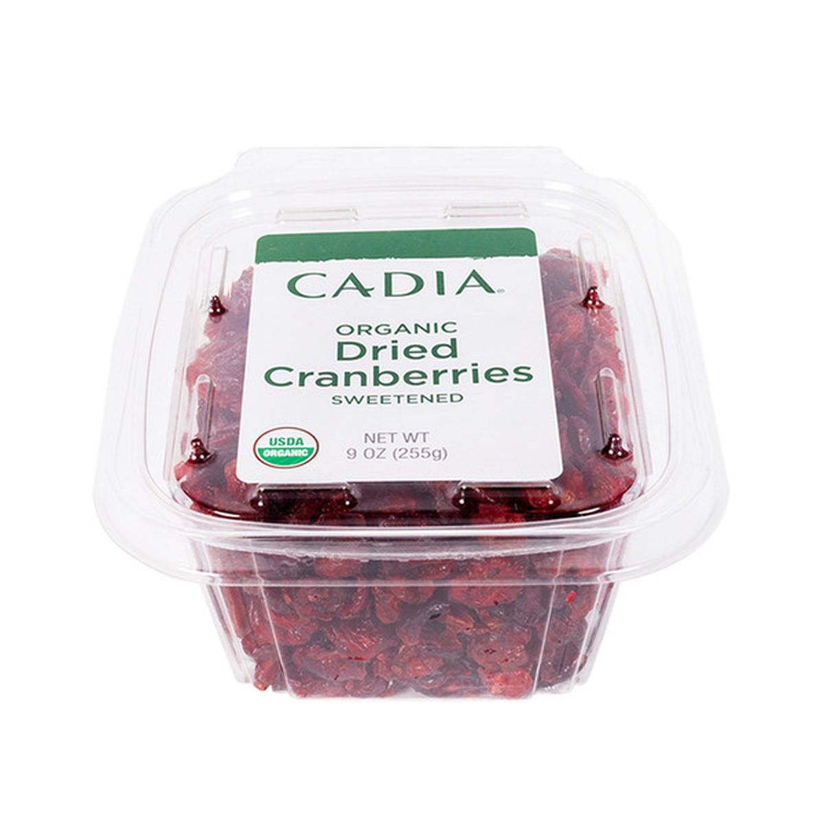Dried Fruit Cranberries Tub Organic
