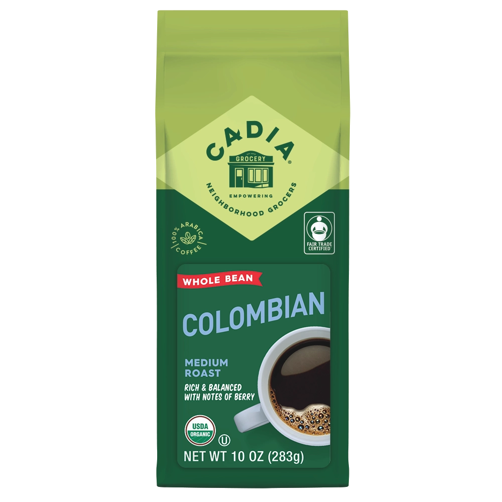 Coffee Columbian Whole Bean Organic
