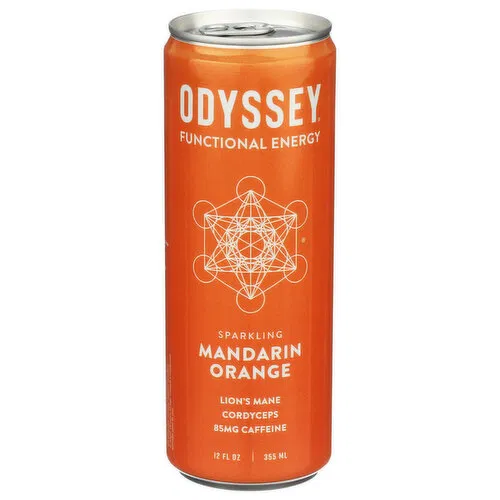 Energy Drink Sparkle Orange Ginger