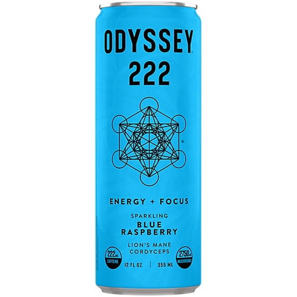 Beverage Sparkling Blue Raspberry