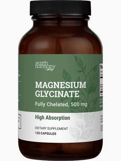 Earth Harmony Magnesium Glycinate 120 capsules
