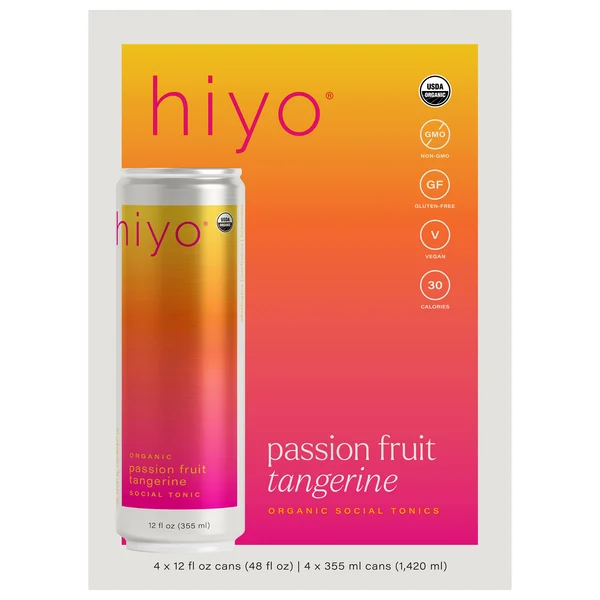 TONIC ORGANIC PASSION FRUIT 4CT