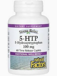 Natural Factors 5-HTP 60 time release caplets