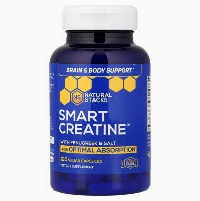 Natural Stacks Smart Creatine 120 vegan capsules