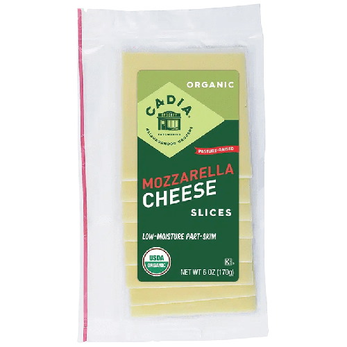 Cheese Slices Mozzarella Org