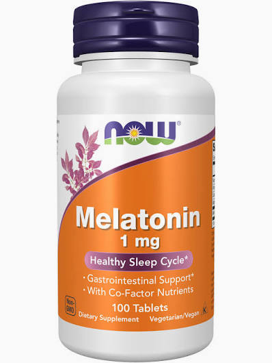 Now Melatonin 100 tablets