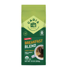 Coffee Breakfast Blend Ground Organic
