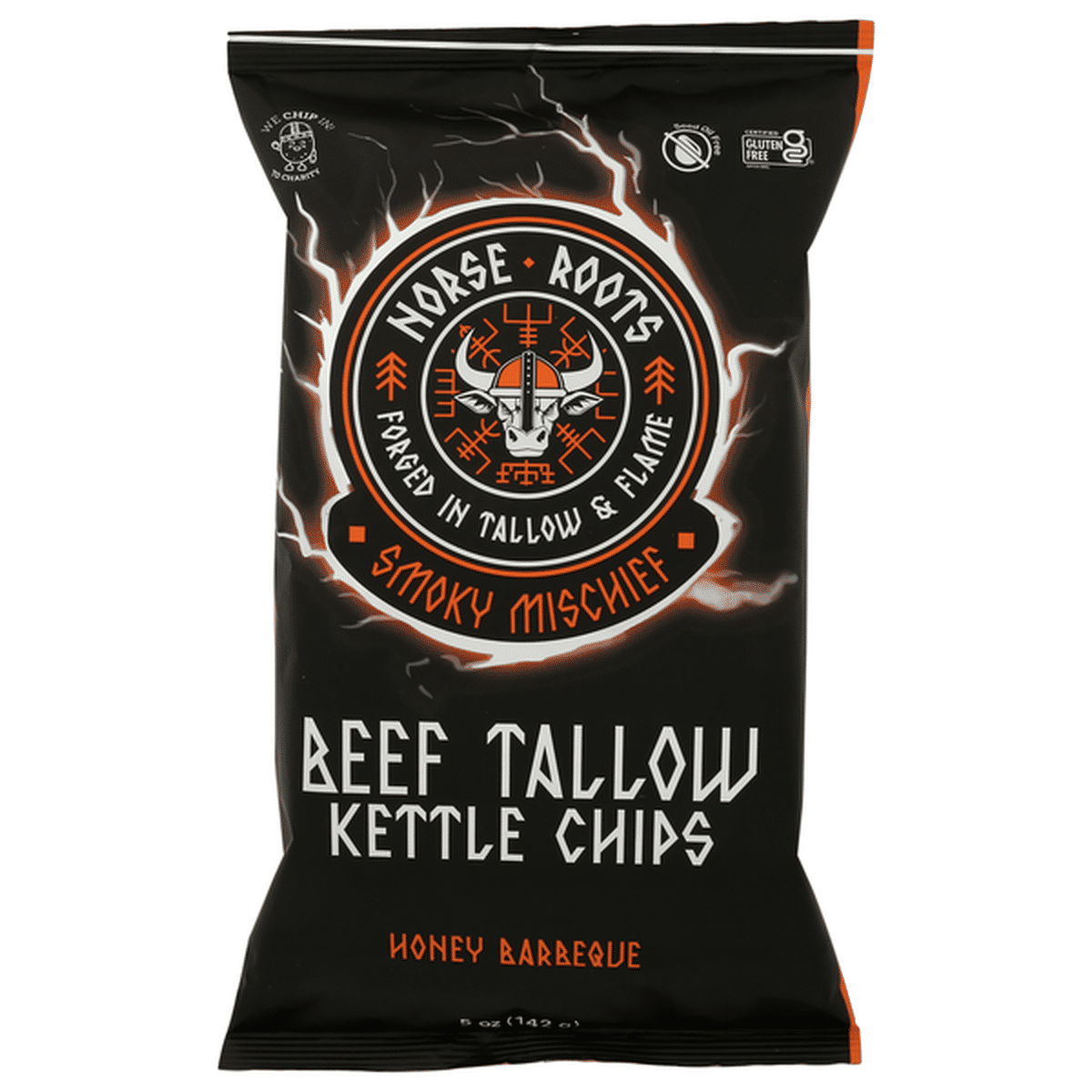 CHIPS SMOKY BBQ BEEF TALLOW KETTLE